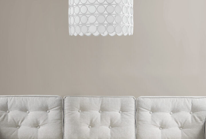 Abbot 4-Light Glass Drum Shade Chandelier in White From Hampton Hill