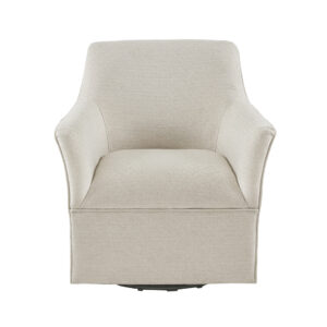 Augustine Swivel Glider Chair in Cream From Madison Park