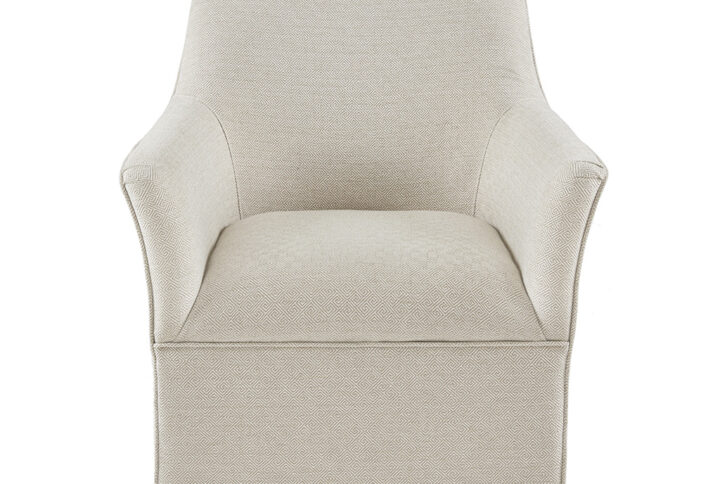 Augustine Swivel Glider Chair in Cream From Madison Park