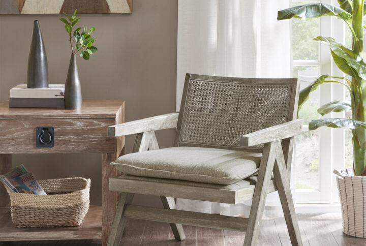 Ventura Accent Chair in Grey From INK+IVY