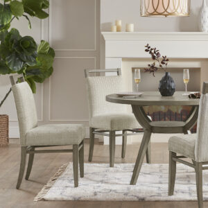 Elmwood Dining Chair Set of 2 in Cream From Madison Park