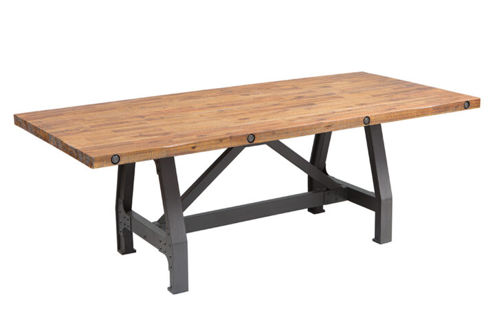 Lancaster Rectangle Dining Table in Amber From INK+IVY