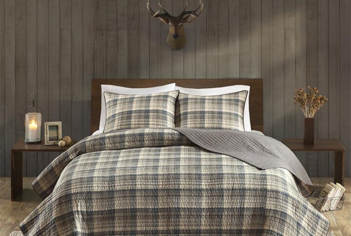 Tasha 100% Cotton Oversized Quilt Mini Set in Tan From Woolrich