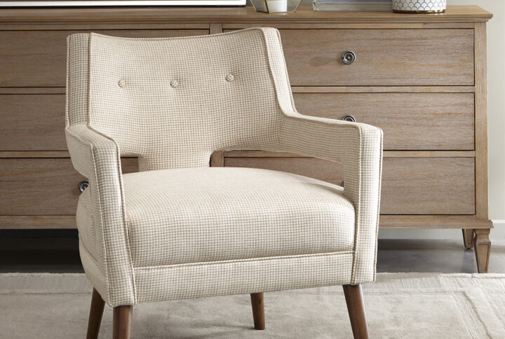 Palmer Accent Chair in Cream From Madison Park