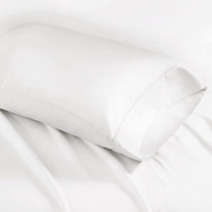 1500 Thread Count Cotton Blend 2 PC Pillowcases in White From Madison Park