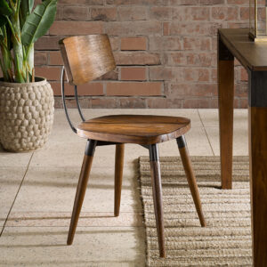 Frazier Dining Chair(Set of 2) in Brown From INK+IVY