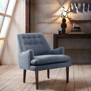 Taylor Mid-Century Accent Chair in Blue From Madison Park