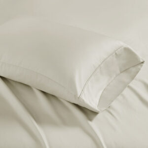 1500 Thread Count Cotton Blend 2 PC Pillowcases in Ivory From Madison Park