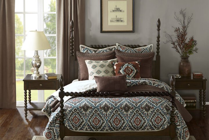 Beckett Bed in Morocco Brown From Madison Park Signature