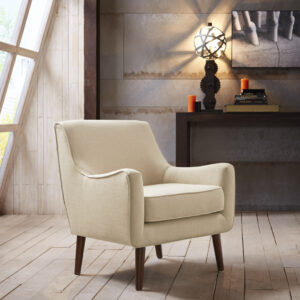 Oxford Mid-Century Accent Chair in Sand From Madison Park