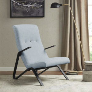 Manhattan Accent Chair in Light Blue From Martha Stewart