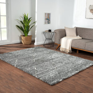 Sophie Talas Trellis Area Rug in Grey and Cream in Grey/Cream From Madison Park