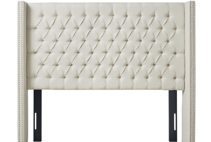 Amelia Upholstery Headboard in Cream From Madison Park