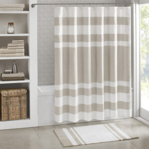 Spa Cotton Reversible Bath Rug in Taupe From Madison Park