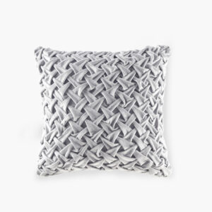 Winchester Square Decor Pillow in Silver From Croscill Classics