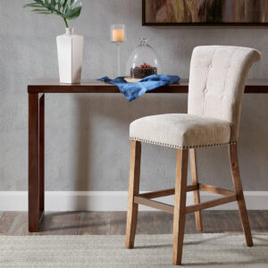 Colfax 30-Inch Bar Stool in Cream From Madison Park