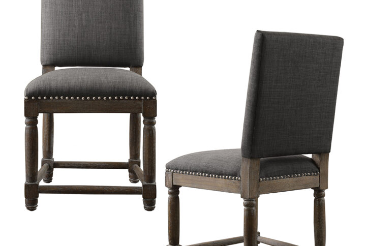 Cirque Dining Chair (Set of 2) in Grey From Madison Park