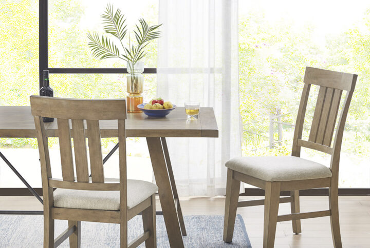 Sonoma Dining  Side Chair(Set of 2pcs) in Reclaimed Grey From INK+IVY