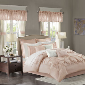 Joella 24 Piece Room in a Bag in Blush From Madison Park Essentials