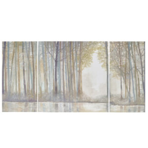 Forest Reflections Triptych 3-piece Canvas Wall Art Set in Multi From Madison Park