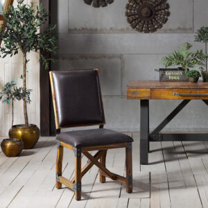 Lancaster Dining Chair in Chocolate From INK+IVY