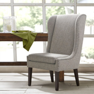 Garbo Captains Dining Chair in Grey Multi From Madison Park