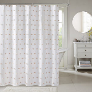 Sophie Shower Curtain in Blush From Madison Park