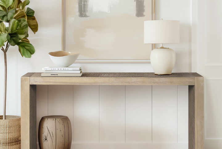 Monterey 64" Console Table in Natural From INK+IVY