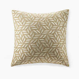 Melodia Square Decor Pillow in Tan From Croscill Home