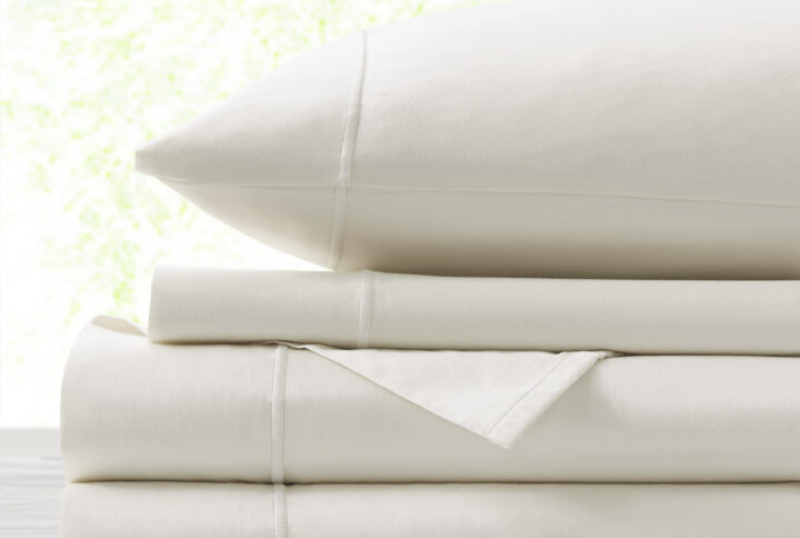 Luxury Egyptian 500TC Cotton Sheet Set in Ivory From Croscill