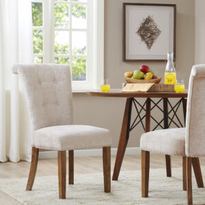 Colfax Dining Chair (Set of 2) in Cream From Madison Park