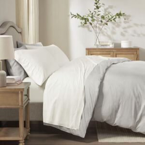 Rayon From Bamboo 4PC Sheet Set in Ivory From Sleep Philosophy