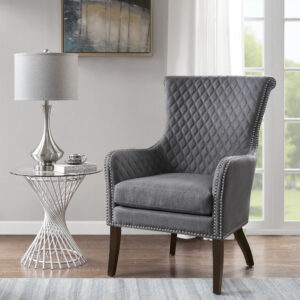 Heston Accent Chair in Grey From Madison Park