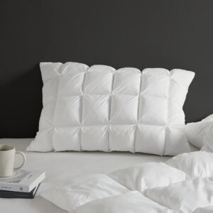 Stay Puffed Overfilled Pillow Protector Single Piece in White From Madison Park