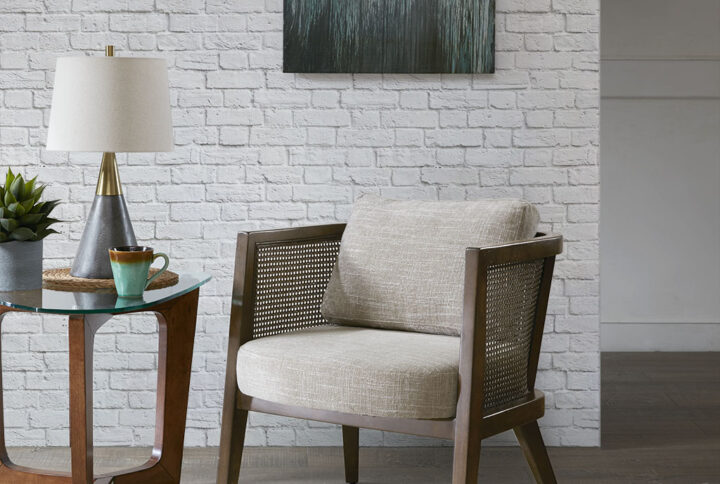 Sonia Accent Chair in Camel From INK+IVY