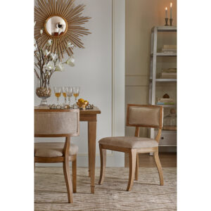 Marie Dining Chair (Set of 2) in Beige/Light Natural From Madison Park Signature