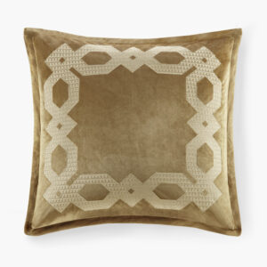 Clermont European Pillow Sham in Gold From Croscill Classics