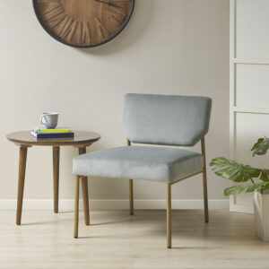 Roxie Accent Chair in Grey From INK+IVY