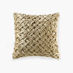 Winchester Square Decor Pillow in Gold From Croscill Classics